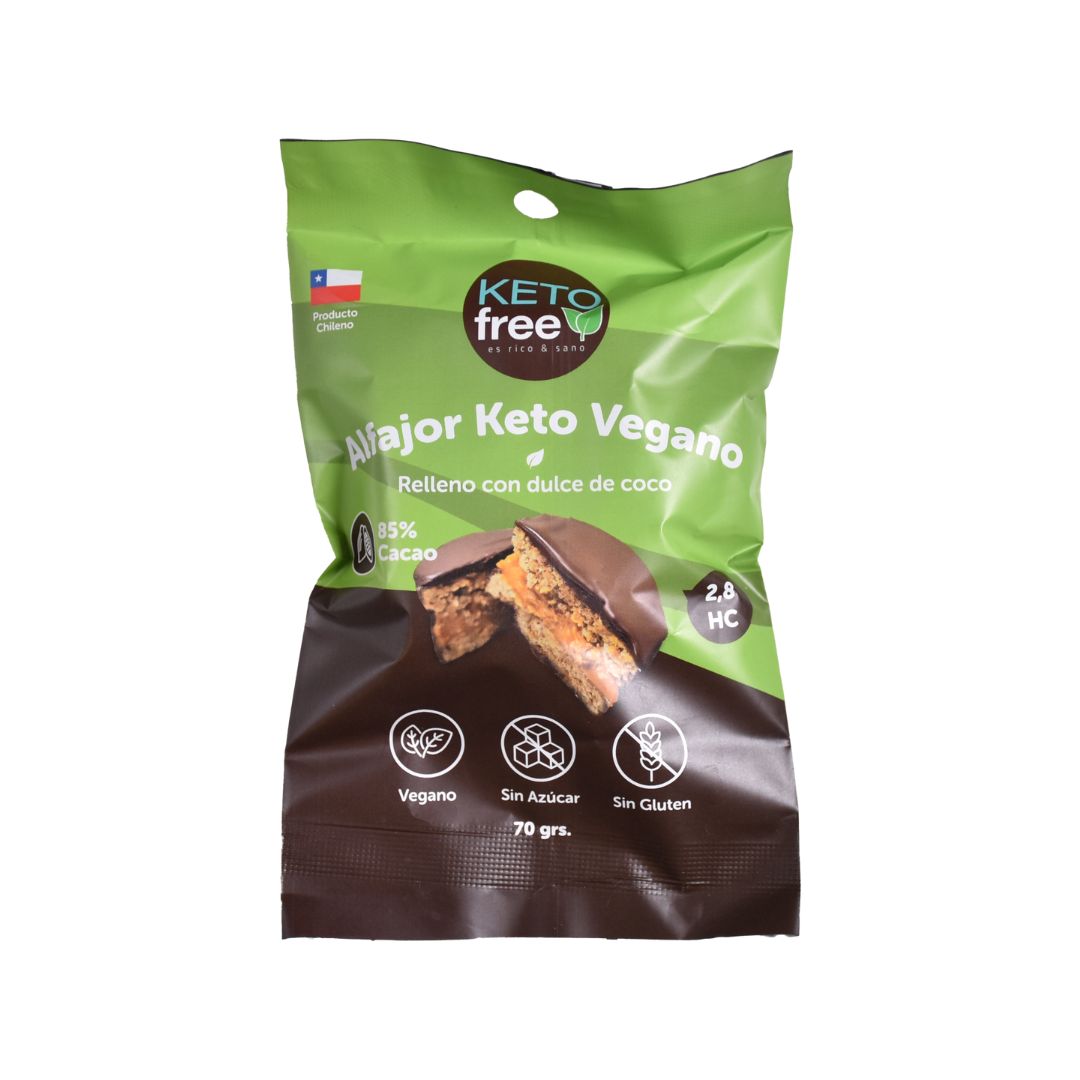 Pack 6 Alfajores - Keto Veganos