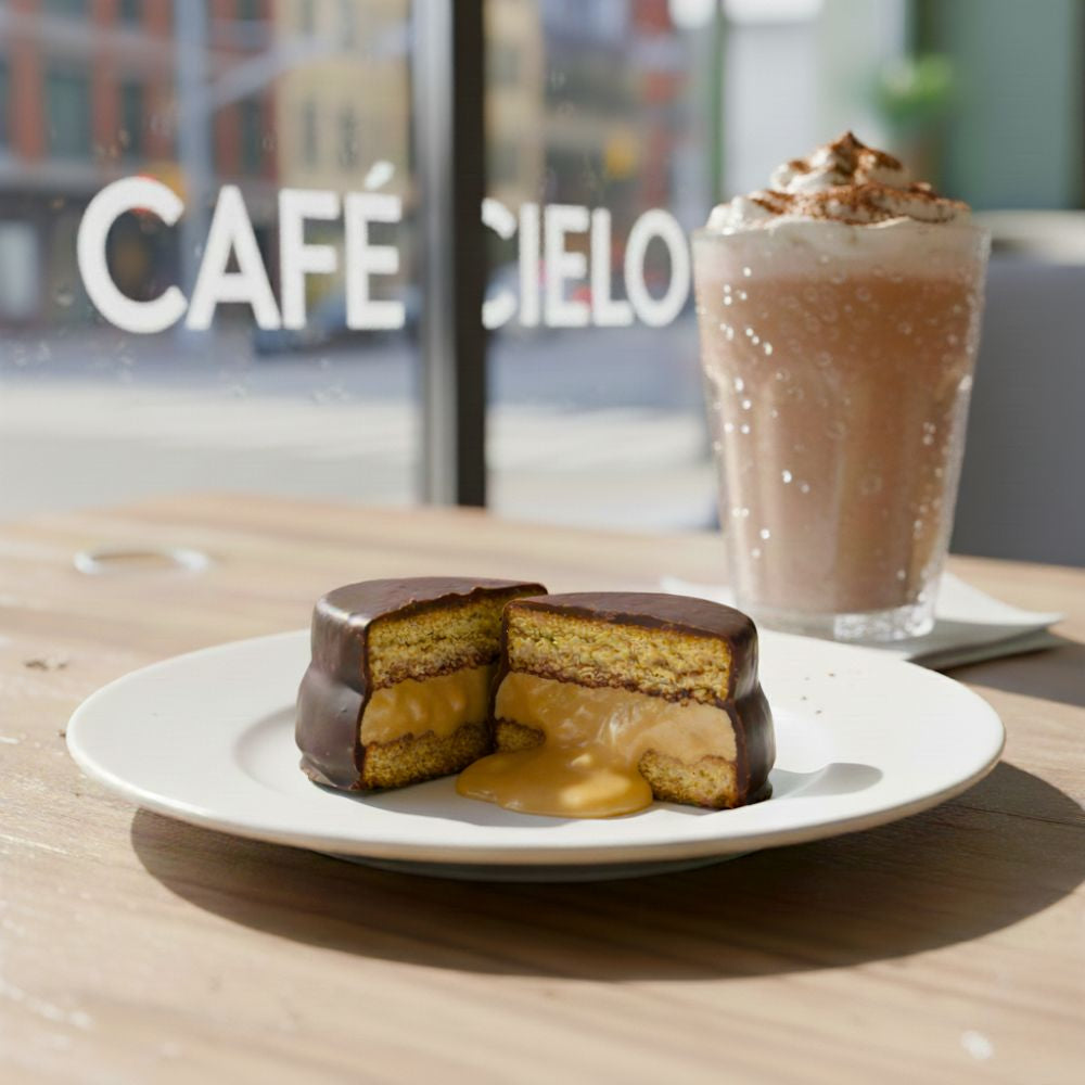 Alfajor Keto Vegano dulce de coco