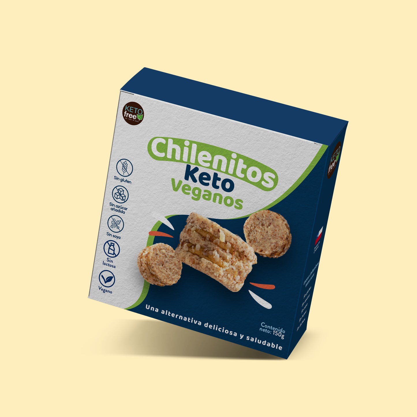 chilenitos keto veganos