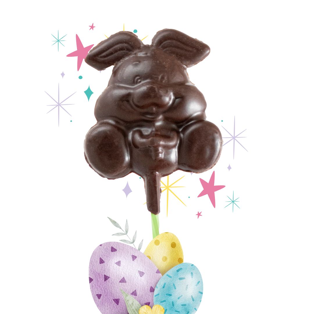 Paleta de chocolate keto vegana