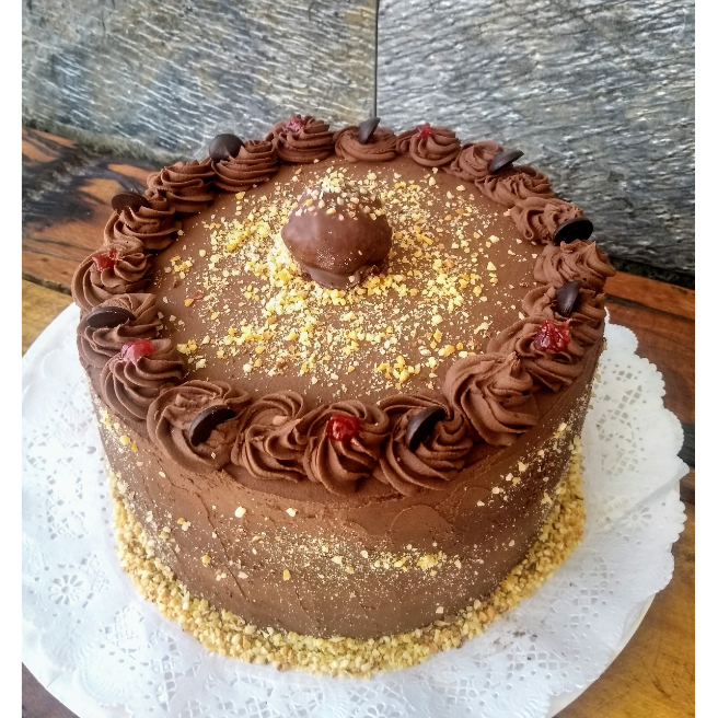 Torta chocolate sin lácteos