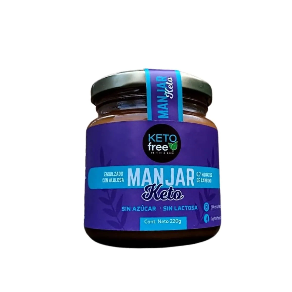 Manjar keto sin lactosa