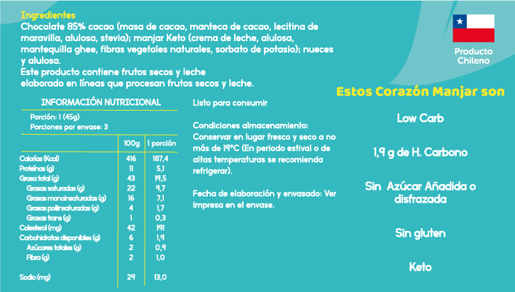 Corazón keto (1 unidad)