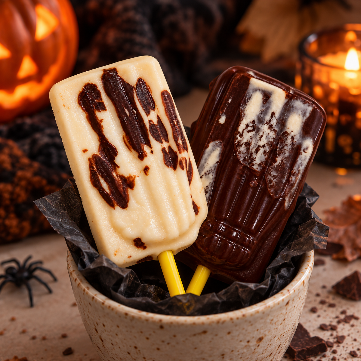 Paletitas de chocolate Halloween — Pack de 2