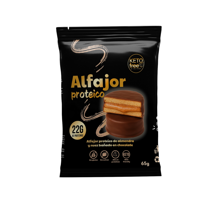 Alfajor Proteico Whey 65gr