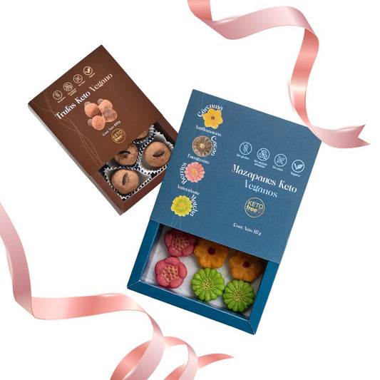 Pack Trufas + Mix de Mazapanes Keto Veganos
