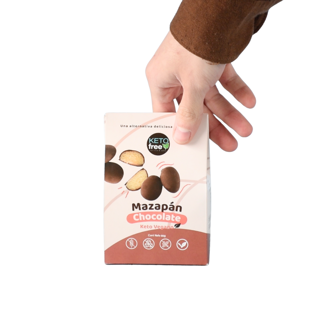Mazapan keto vegan (4 unidades)