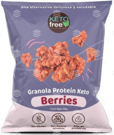 Granola Keto de Berries