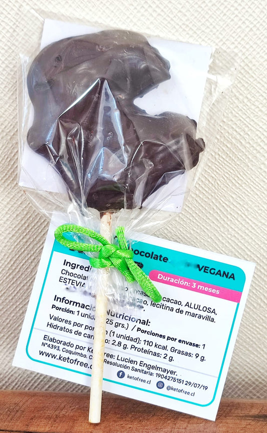 Paleta de chocolate Vegana